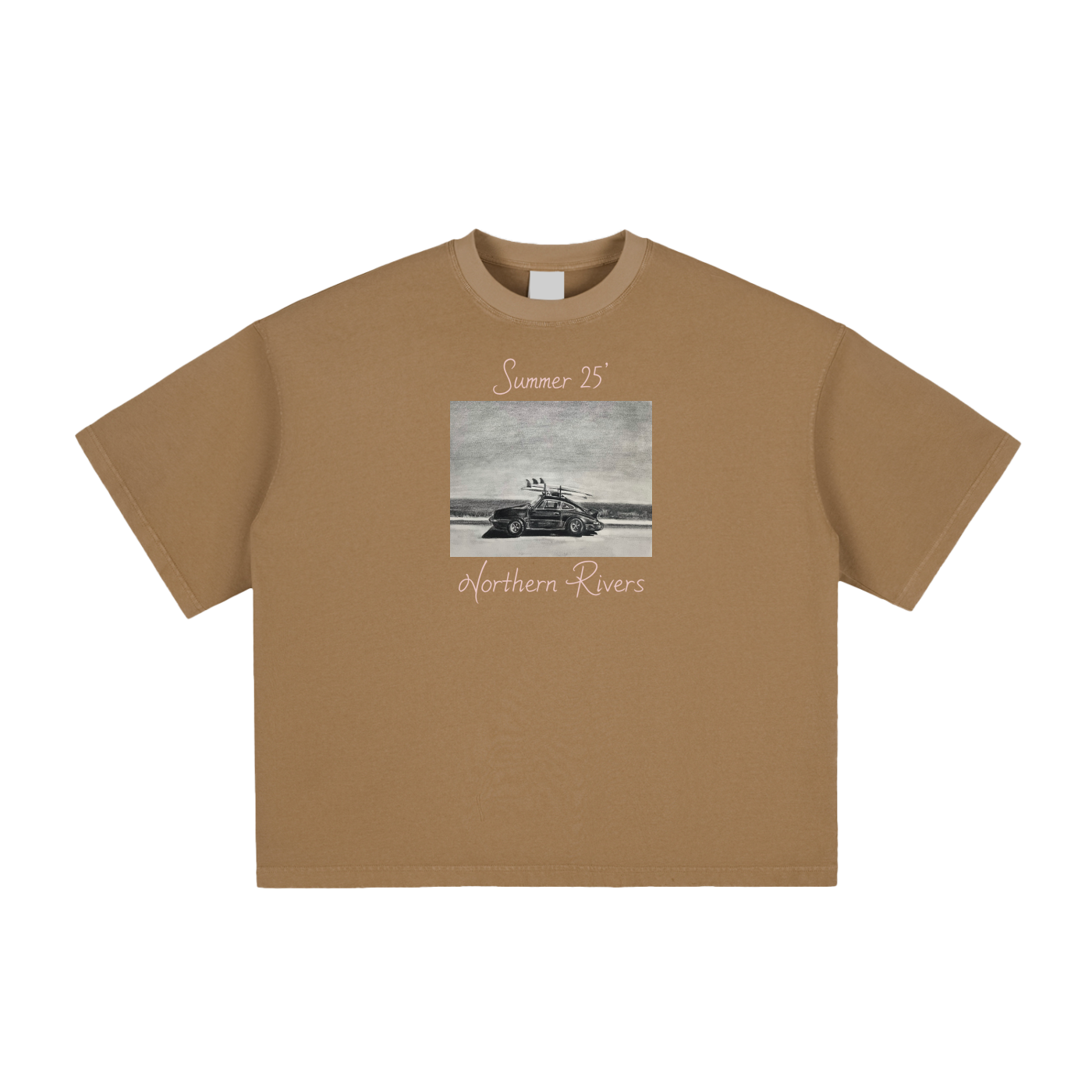 Vintage Washed Boxy Summer 25! T-Shirt