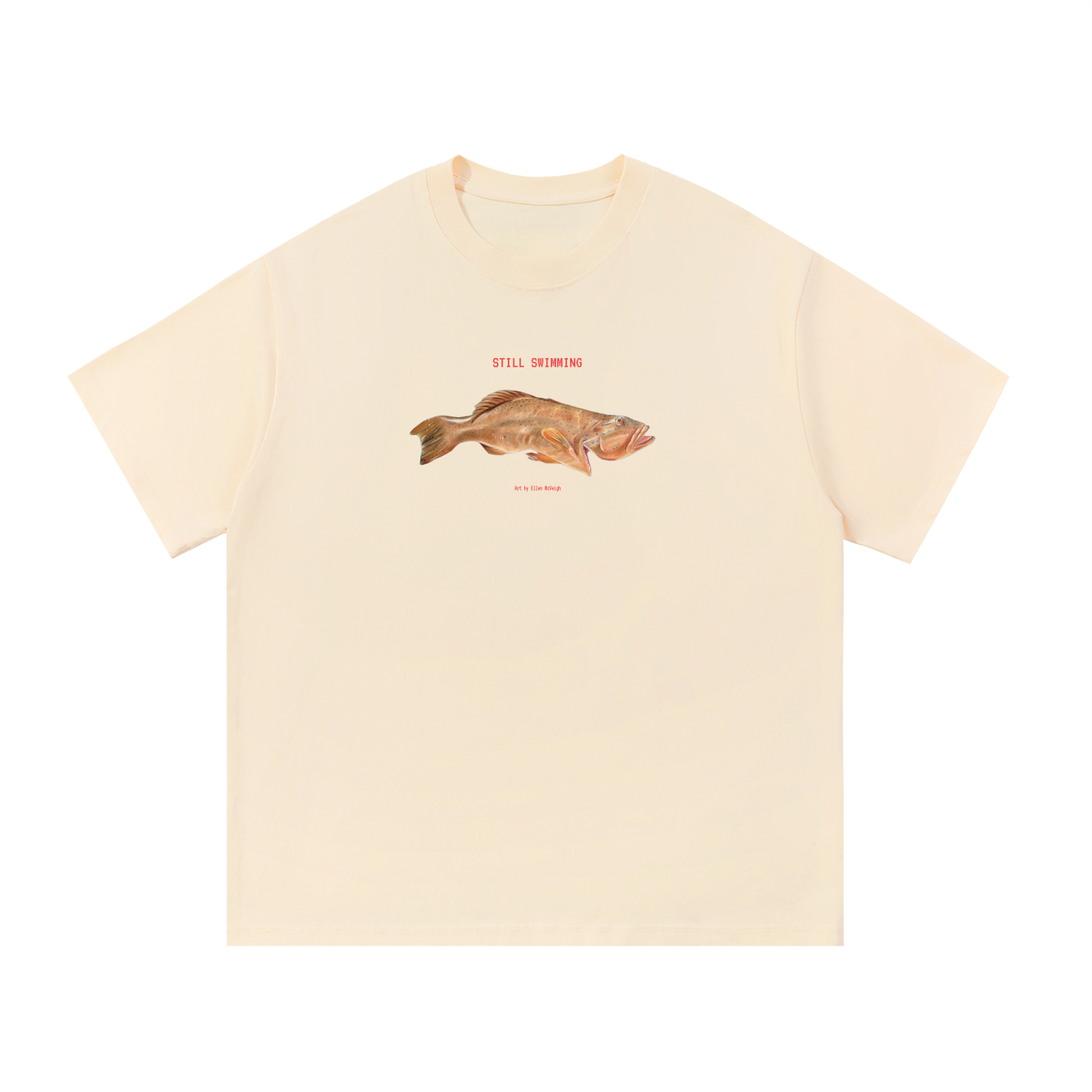 Essential Cotton Still Swimming! T-Shirt