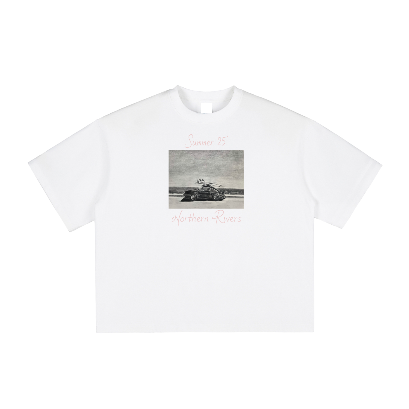 Vintage Washed Boxy Summer 25! T-Shirt