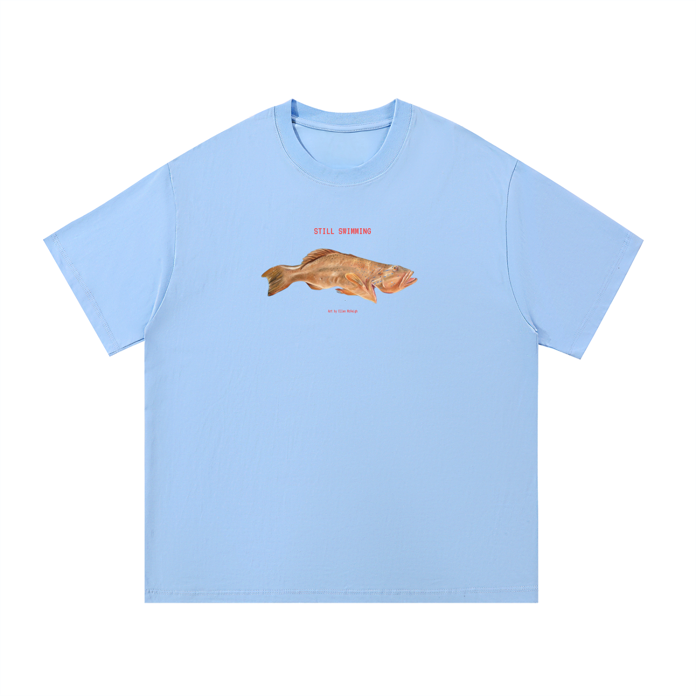 Essential Cotton Still Swimming! T-Shirt