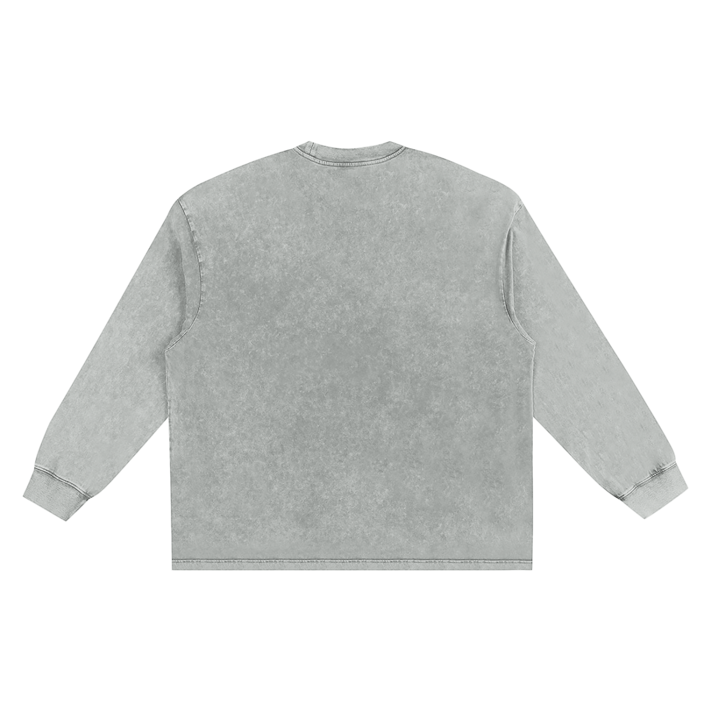 Snow Adventure! Washed Oversize Long Sleeve T-shirt