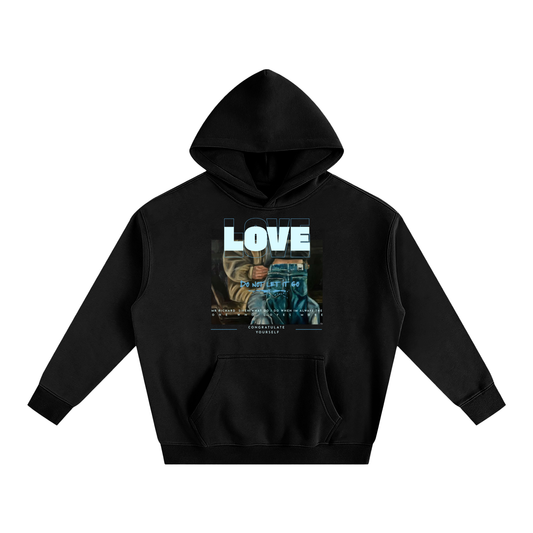 Oversize Love! Fleeced Hoodie