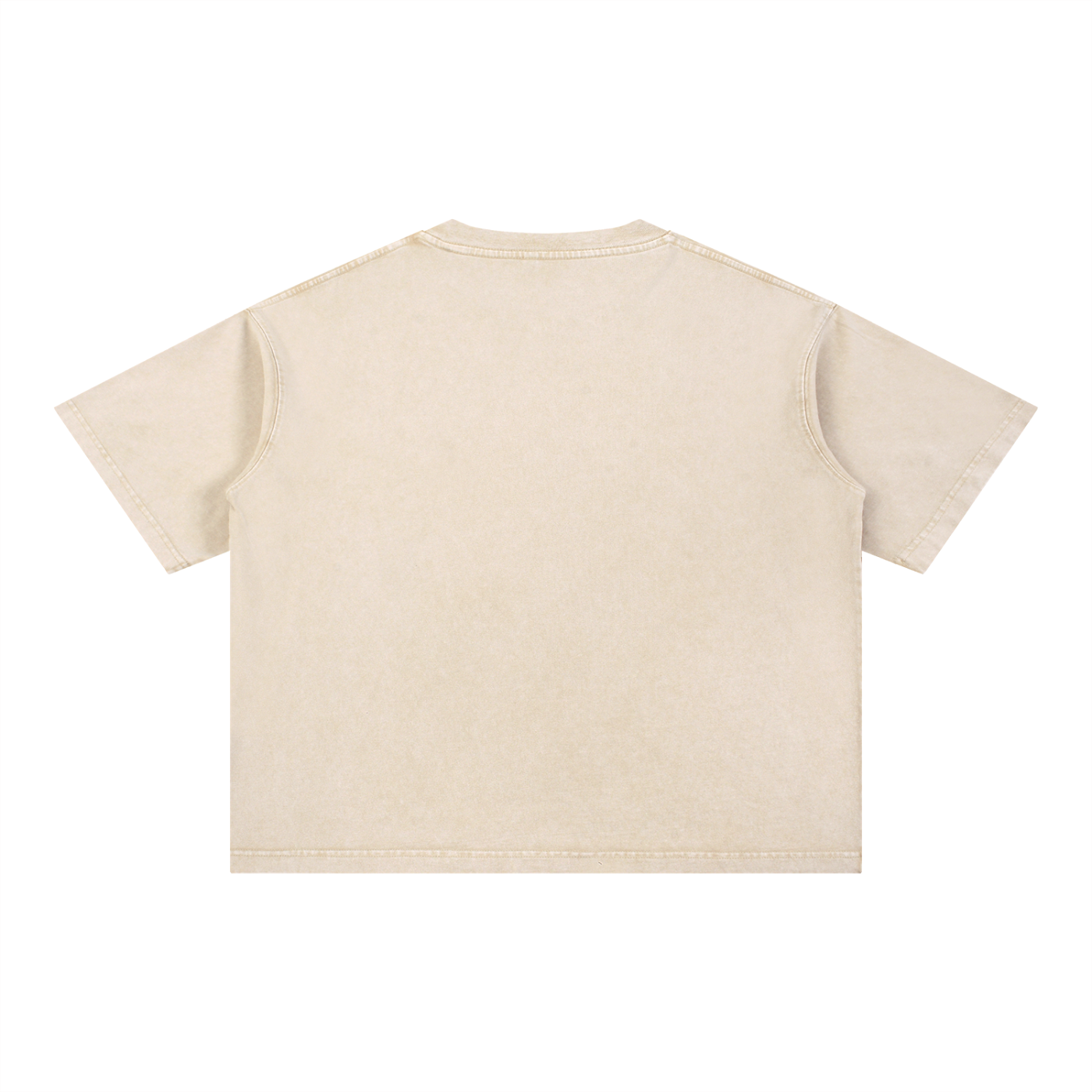 Mineral Wash Boxy Cotton T-Shirt Breakfast