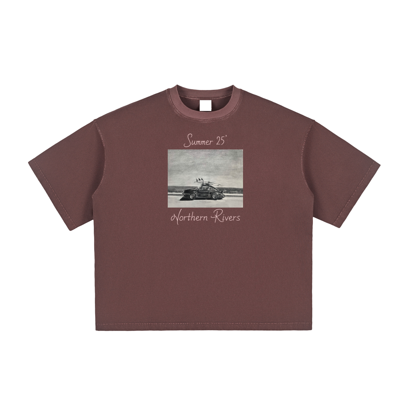 Vintage Washed Boxy Summer 25! T-Shirt