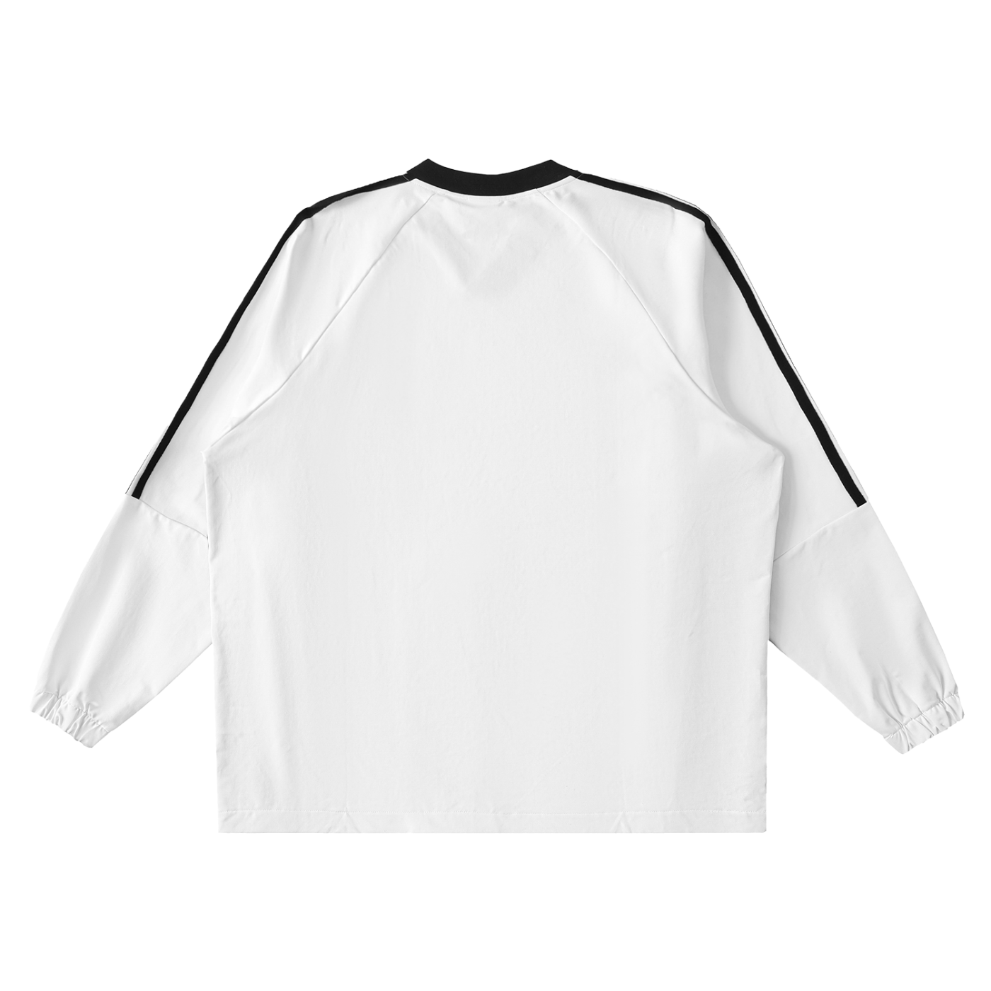 Color-Block V-Neck Long-Sleeve T-Shirt Breakfast