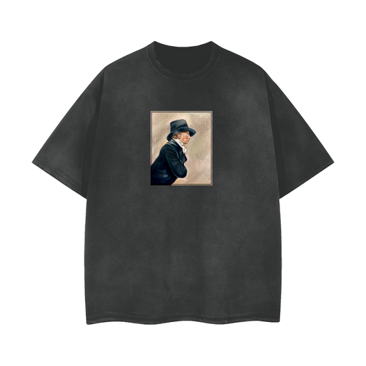 Vintage Top Hat! Wash Frayed T-Shirt