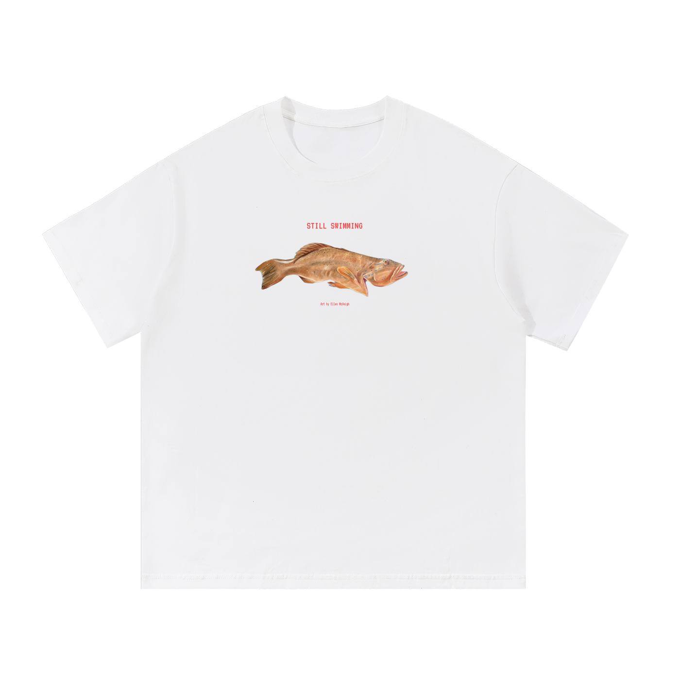 Essential Cotton Still Swimming! T-Shirt