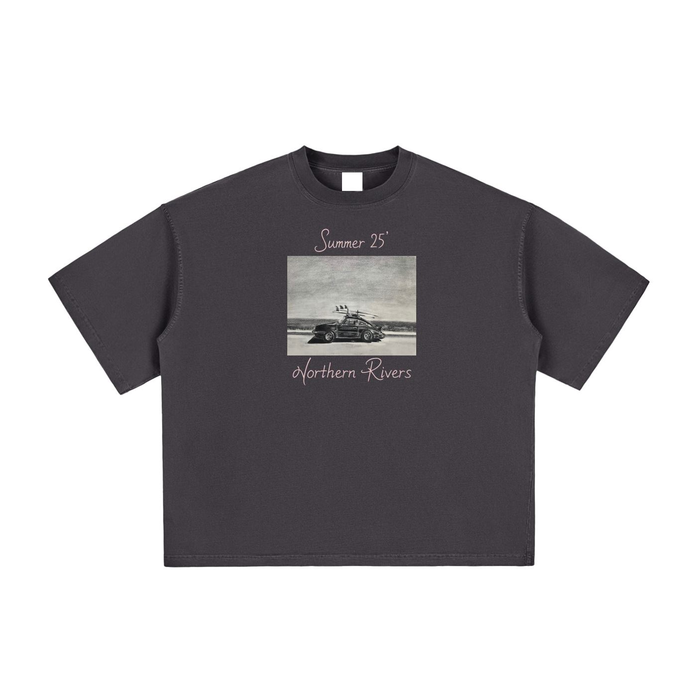 Vintage Washed Boxy Summer 25! T-Shirt