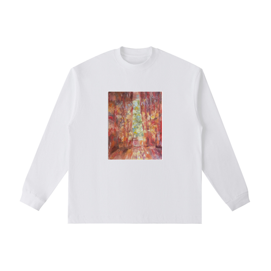 Essential Cotton Long Sleeve T-Shirt Windowsill