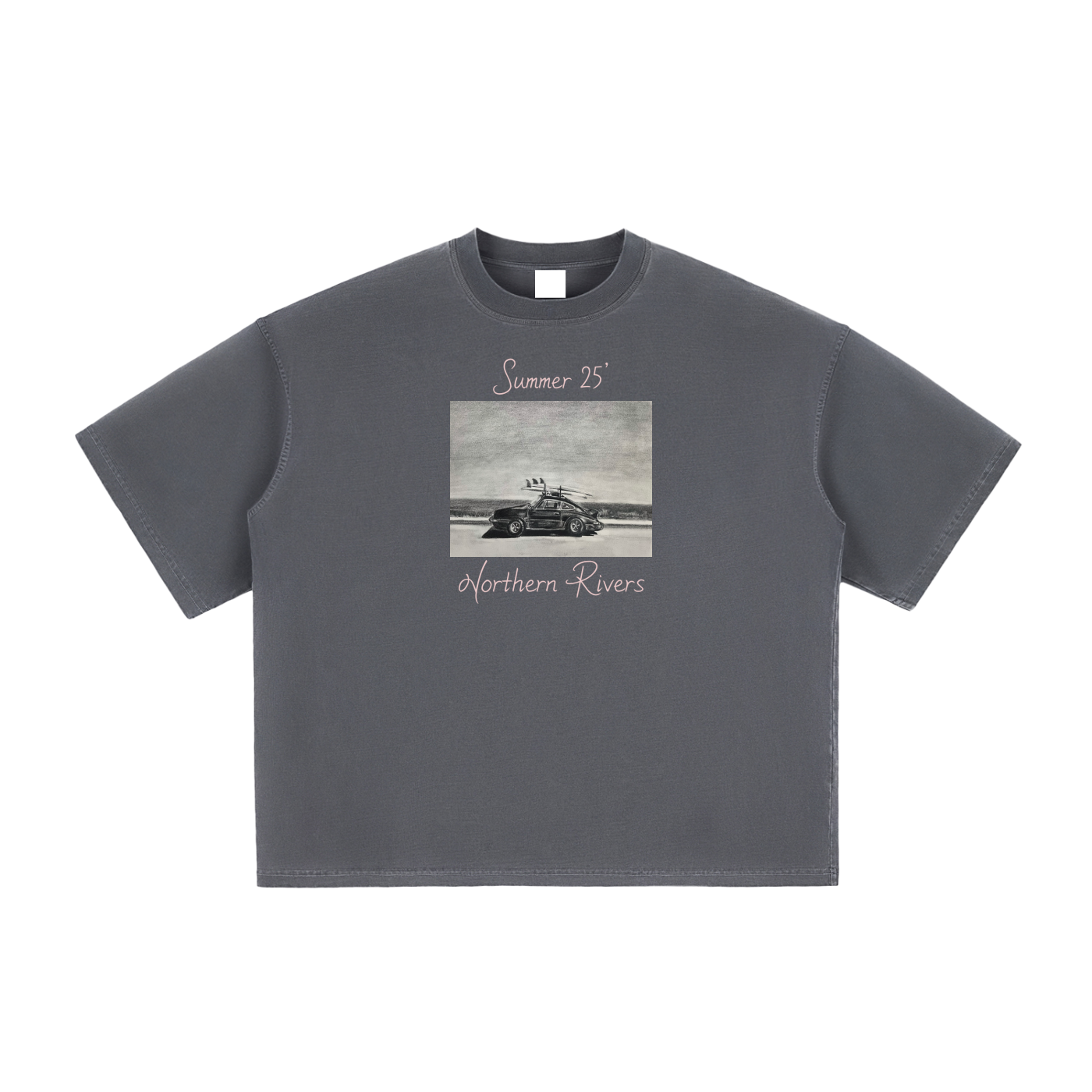 Vintage Washed Boxy Summer 25! T-Shirt