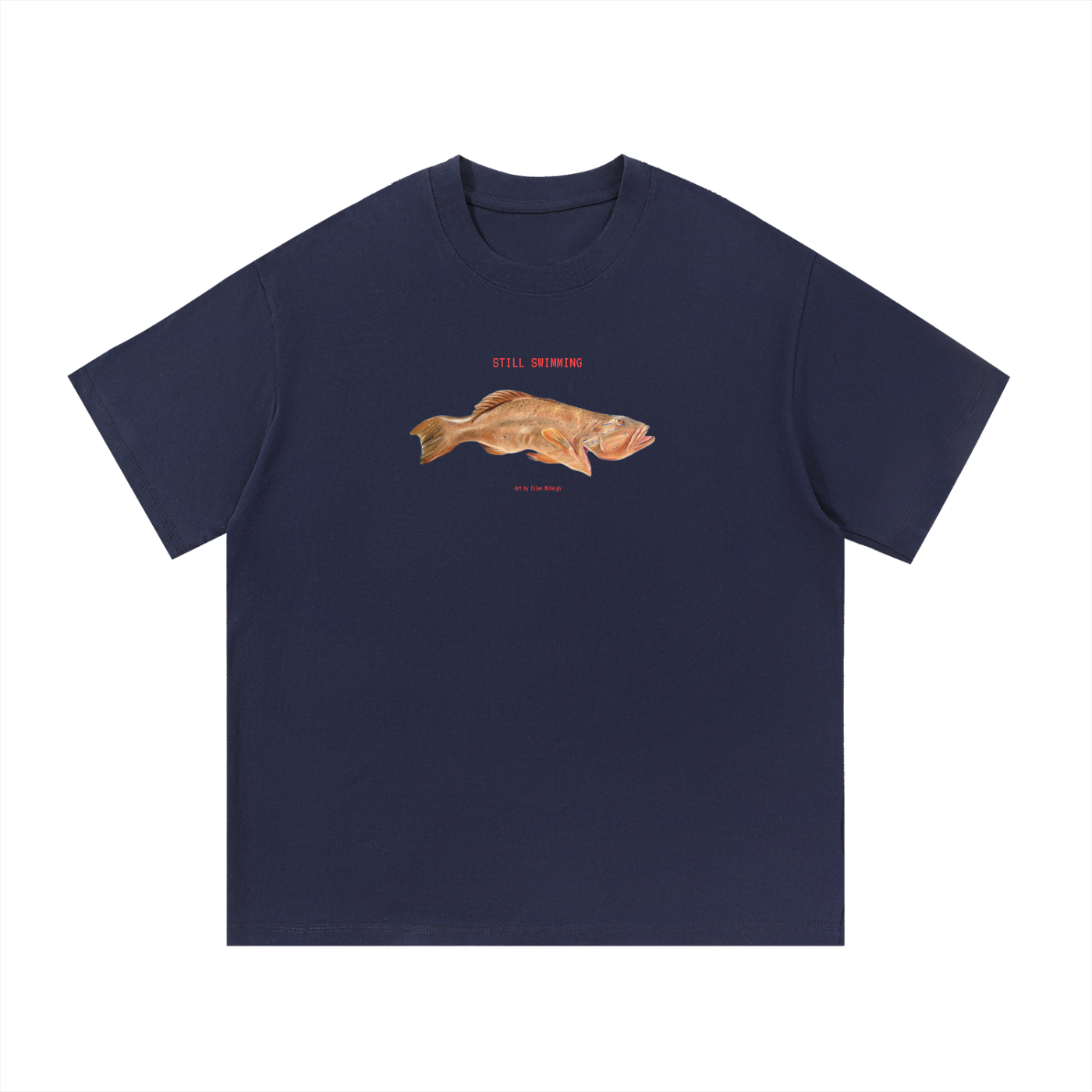 Essential Cotton Still Swimming! T-Shirt